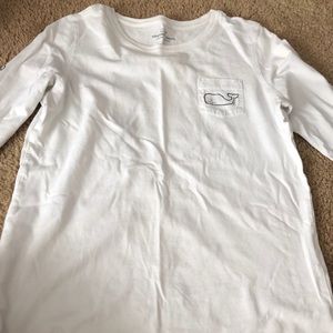 White long sleeve vineyard vines